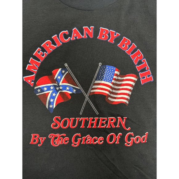 Vintage Men's Large Patriotic America T-Shirt Made in USA - Picture 5 of 7